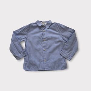 Gianfranco Ferre Boys Button Up Shirt Check Size 4